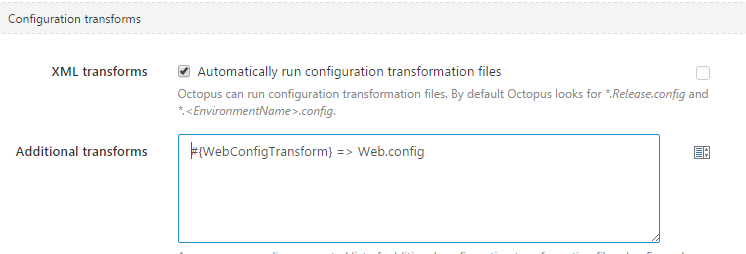 ConfigTransform