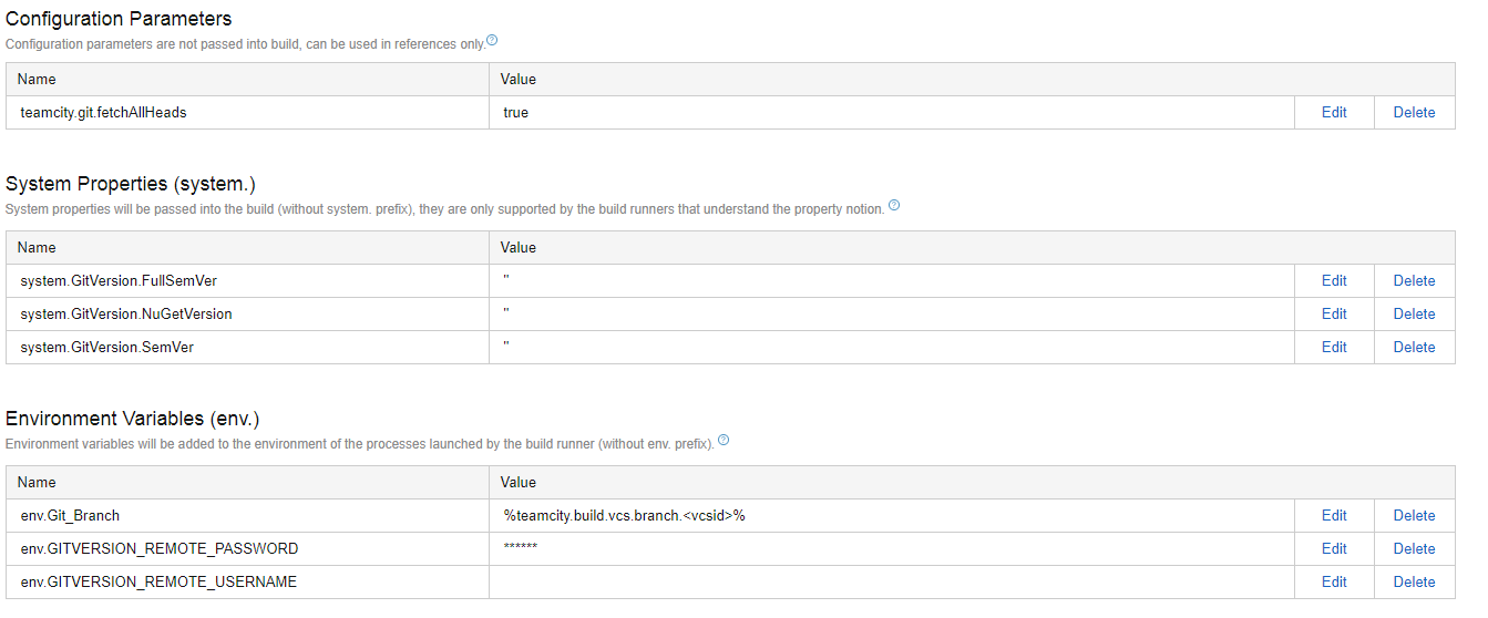 Team-City-Parameters